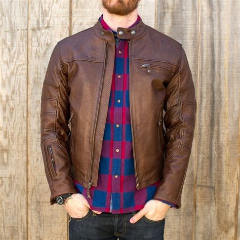 Over 3.5 million customers since 1999. Roland Sands Ronin Leather Jacket - Tobacco | Leather ...