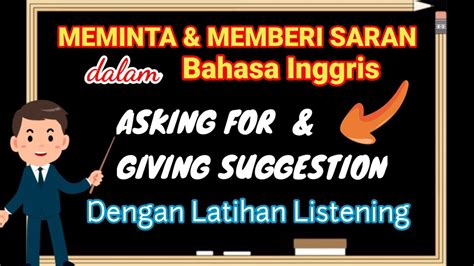 Mengenai wakaf tunai seterusnya memberi impak. Asking for and Giving Suggestion in English; Meminta dan ...