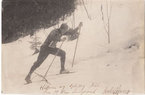 Send blomster til thorleif haug. olympic winter games - autographs: Chamonix 1924 Thorleif Haug