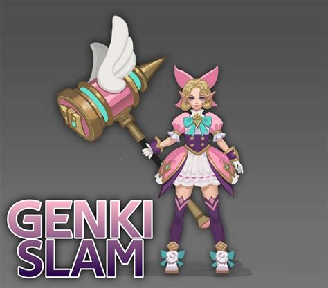 You're not looking so genki today. Mobile Legends Lolita Genki Slam Skin Leaks, the Elf ML ...