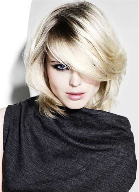 Hairstyles layered bob with bangs. 15 Medium Layered Bob With Bangs | Bob Hairstyles 2018 ...