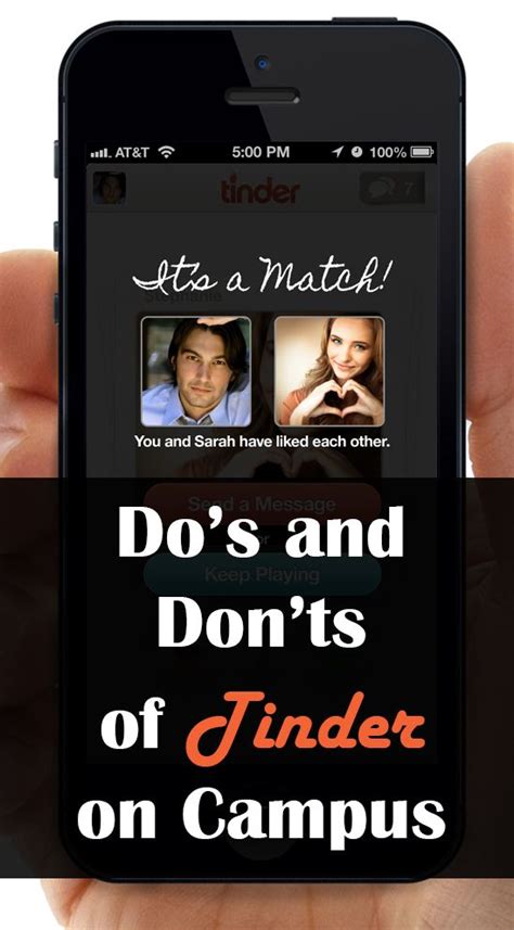 The minimum age requirement for tinder is 18 years old. The Do's and Don'ts of Tinder... | Tinder, Tinder dating ...