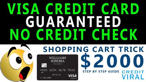 If you don't have one, or if you don't use yours regularly, you may be leaving money on the table. Get $2000 Visa Credit Card Guaranteed | Shopping Cart ...