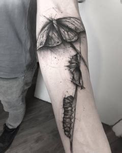 The caterpillar, or what is more scientifically termed a larva, stuffs itself with leaves. Caterpillar In The Tattoo World: Metamorphosis ...
