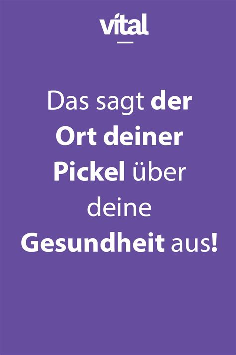 Denn auch, wenn pickel, rötungen und augenringe ganz schön nervig sind, haben sie auch etwas praktisches an sich: Was der Ort der Pickel über die Gesundheit aussagt ...