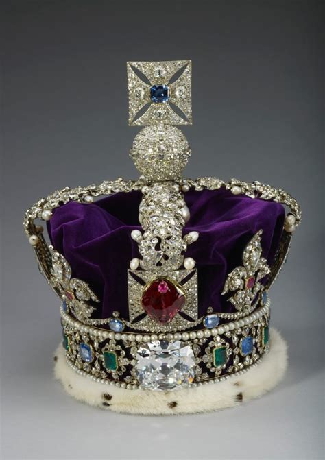 The Imperial State Crown of Great Britain | Joyas de la corona, Corona ...