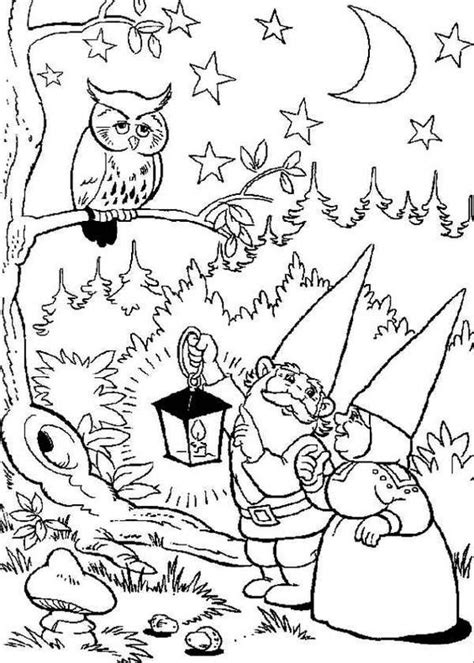 Christmas gnomes coloring page from christmas tree category. Gnome Coloring Pages at GetColorings.com | Free printable ...