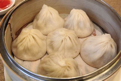 Cantonese style steamed dumpling, filled with shrimp & pork, wrapped in a circular wonton skin. Xiao Long Bao | Food, Dim sum, Bon appetit