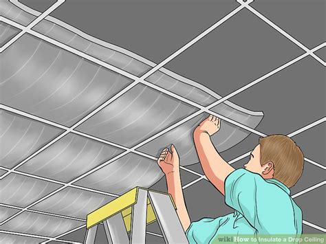 The space above is also perfect for hanging electrical conduit, plumbing and hvac ducting, which is easily accessed for maintenance. How to Insulate a Drop Ceiling: 6 Steps (with Pictures ...