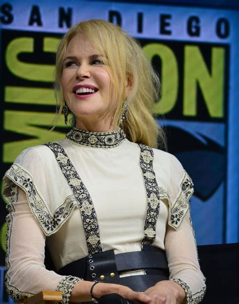 Was there a scene in aquaman that was particularly challenging for stunt choreography? Nicole Kidman - "Aquaman" Panel at SDCC 2018 • CelebMafia