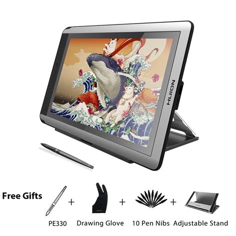 The huion 156hd v2 i'm reviewing today comes in at $463 or £440 in the uk. HUION KAMVAS GT-156HD V2 Pen Show Monitor 15.6 inch ...