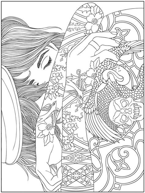 Maybe you would like to learn more about one of these? Free Tattoo coloring pages for Adults. Printable to ...