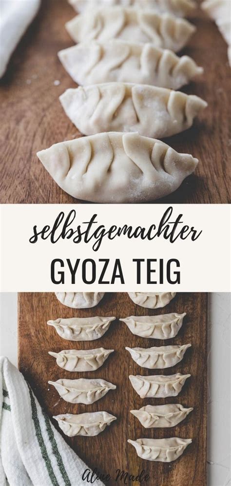 Dann aus dem teig drei etwa gleich große kugeln formen. Gyoza Teig selber machen (Japanischer Dumpling Teig ...