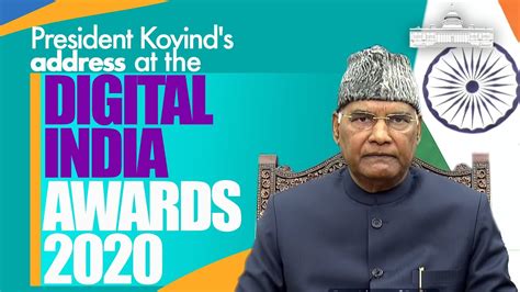 India won a great victory internationally with respect to terrorist masood azhar. President Kovind's address at the Digital India Awards ...