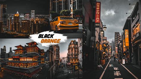 Searching for the best free lightroom presets to edit your photos? How to Edit Urban Black and Orange - Lightroom Mobile ...