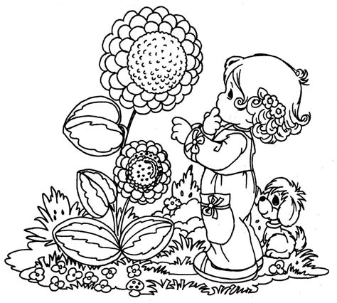 Desene de colorat primavara pasti easter coloring pictures. Primavara - Planse de colorat si educative