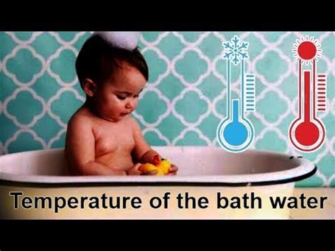 Leave the diaper on (wash that area last). WHAT IS THE TEMPERATURE OF WATER FOR BATHING BABIES ...