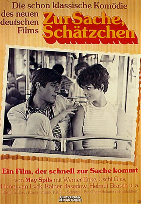 Nicht einmal babies sind von dieser betroffenheit ausgenommen. Filmplakat: Zur Sache, Schätzchen (1968) - Plakat 1 von 2 ...