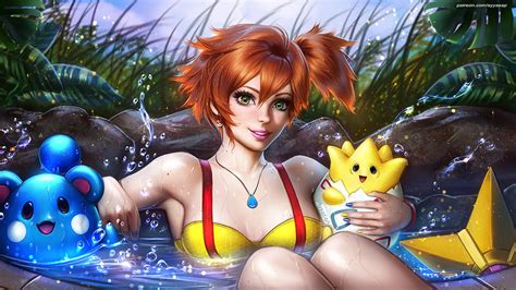 I'd rather have 300 patrons than 3 million instagram followers. ArtStation - Misty Pokemon, AyyaSAP ️