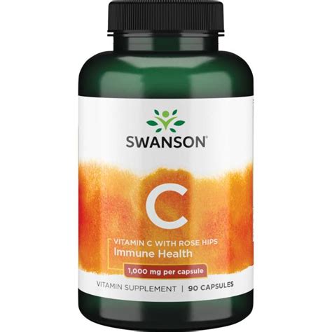Maybe you would like to learn more about one of these? Swanson Premium Vitamin C with Rosehips, 1000mg, 90caps ...
