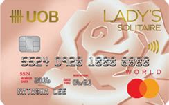 The krisflyer uob credit card doesn't excel in any particular category, but then again it probably wasn't made to. UOB Lady's Credit Mastercard - Men Don't Get It | UOB Malaysia