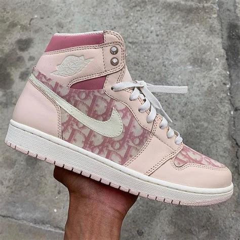The most common dior air force 1 material is cotton. custom dior monogram jordan 1s | Hype shoes, Sneakers ...