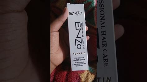 Hair serum is a relatively new item on the market that has been rapidly gaining in popularity. Fake Enzo Hair Serum - YouTube