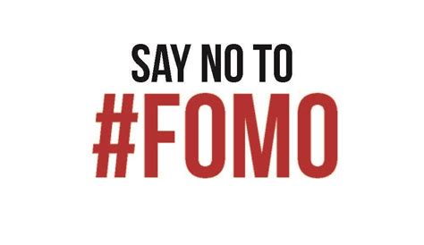 Fomo increases trust, credibility, and sales with live social proof. No FOMO: Why It's Okay Not to Go Out - THE HILL NEWS