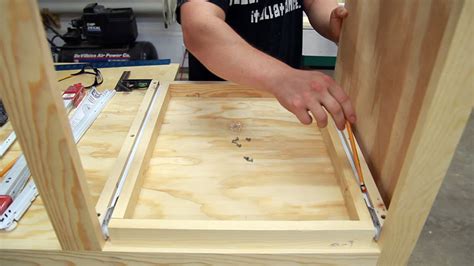 A few slide out tray has made my shop time much easier. Super EASY DIY Slide Out Cabinet Trays (Free Plan!) | Jays ...