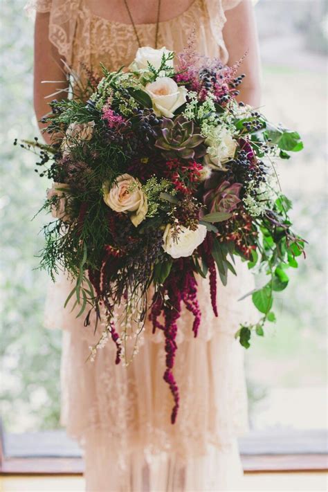 Broschen bouquets gold wedding bouquets wedding bridesmaids wedding flowers gift on sale brooch bouquet wedding bouquet bridal bouquet | etsy. Gorgeous Wedding Bouquet Showcasing A "Dark" Jewel Tone ...