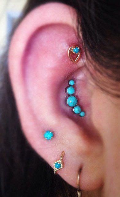 Nose and belly button piercings can also be done at home with minimal risk. Jewelry DIY #Bjewelry_ Store | Cartilage earrings stud, Ear piercings, Conch piercing jewelry