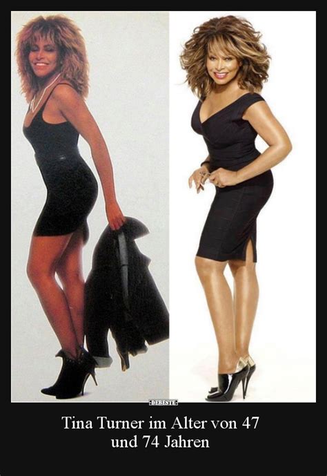 Tina turner's official facebook page. Tina Turner im Alter von 47 und 74 Jahren.. | Lustige ...