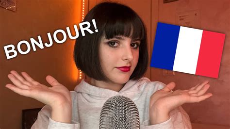 ASMR Teaching You Basic French 🇫🇷 - YouTube