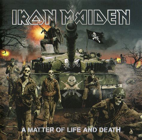 The title is considered to be named after the 1946 british world war ii film a matter of life and death (also known as stairway to heaven). Iron Maiden - A Matter Of Life And Death | Releases | Discogs