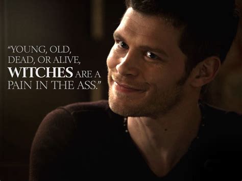 (1) vampire diaries quotes | tumblr on we heart it. Klaus makes a good point! #Witches #TheOriginals | Vampire diaries, Vampire diaries memes ...