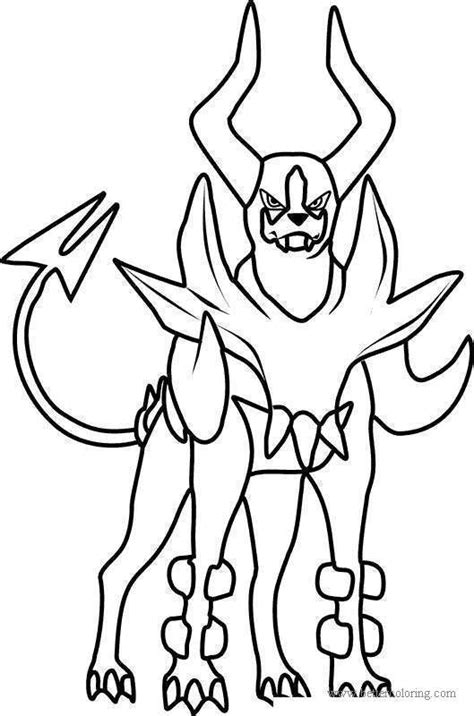 Mega houndoom day 14 by theangryaron on deviantart. Mega Houndoom Pokemon Coloring Pages - Free Printable ...