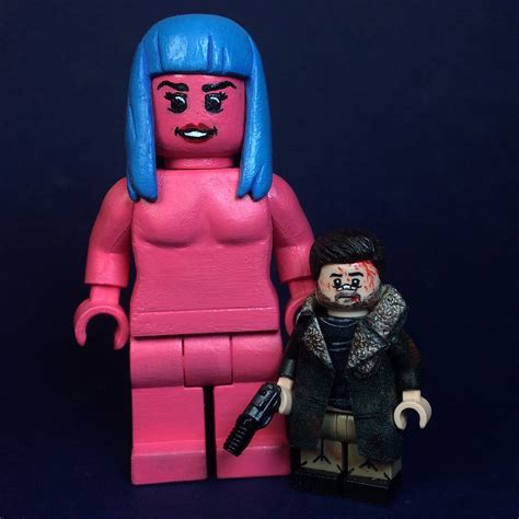 With ryan gosling, dave bautista, robin wright, mark arnold. Custom Lego Blade Runner 2049 - Joi | "You look like a ...