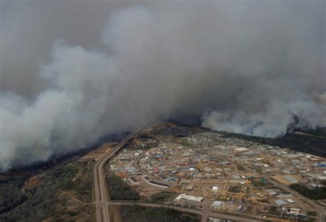 Several wildfires have broken out through northern alberta region, canada since may 23, forcing authorities to evacuate thousands of people. The Massive Wildfire Burning in Alberta - The Atlantic