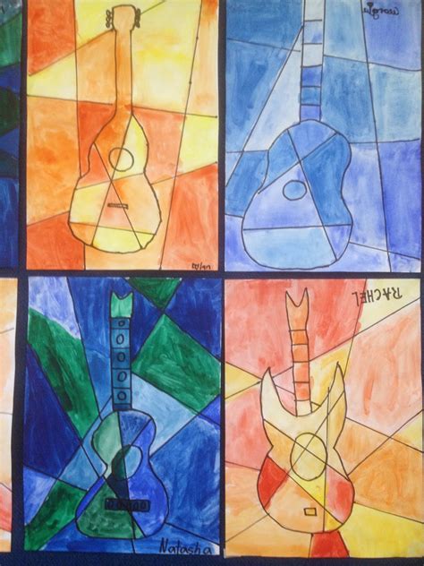 Cubism is an art movement that made its debut in 1907. Amazing Art by students from JBCCS: Picasso Cubism