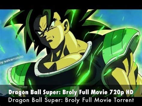 Animation , action , fantasy. Dragon Ball Super: Broly Full Movie 720p HD by