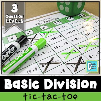 Tic tac toe math diversity in living organisms context clues reading passages class xi make a table word problem solving proportions quiz olympic maths 2nd grade helping hands distributive property basic color grade 5 afrikaans islamyat grade 3 consumer math. Basic Division Tic Tac Toe Game by A Double Dose of Dowda ...