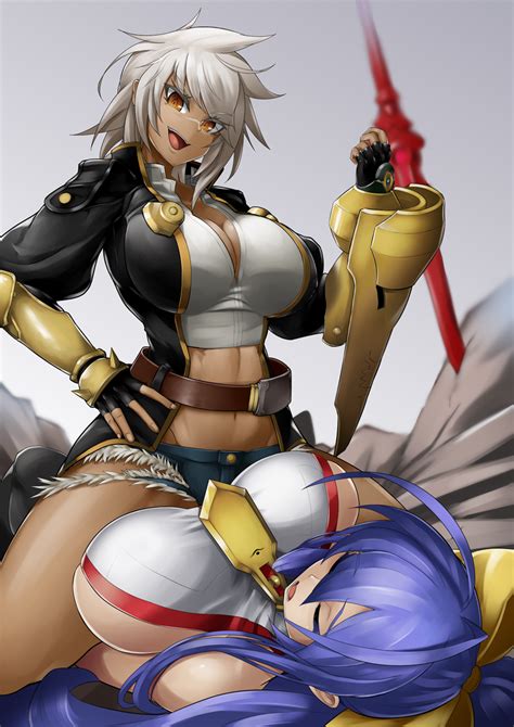 Bullet assaults a drug dealer and two customers. mai natsume and bullet (blazblue and 2 more) drawn by ...