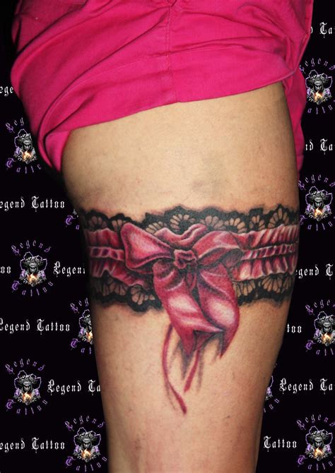 One tattoo you don't see easily is the garter belt tattoo, and this is because it is worn on the thigh. Pin on tattoo