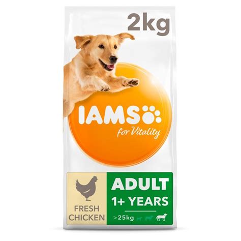 Vitality dog food products that you can find here are not just nutritious but are also tasty enough to rock your pet's taste buds. Iams For Vitality Adult Large Dog Food With Fresh Chicken ...