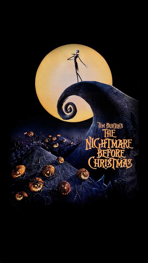 Nightmare before christmas phone wallpaper. 45+ Nightmare Before Christmas iPhone Wallpaper on ...