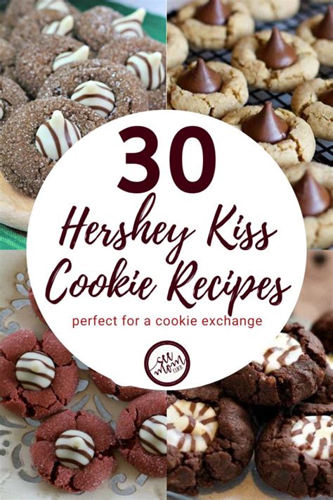 I changed up my regular christmas cookies a tad and decided to try a recipe that i had seen floating around pinterest. 30 of the Best Hershey Kiss Cookie Recipes | Hershey kiss ...