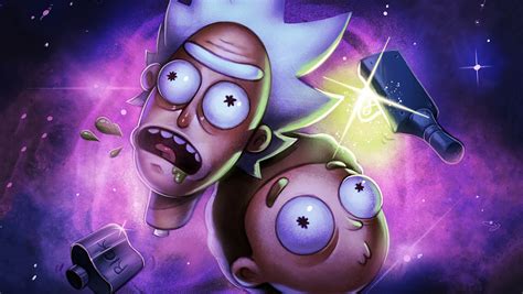 10 best rick and morty wallpapers in 4k and hd for pc. 1360x768 Morty Smith and Rick Sanchez FanArt Desktop ...