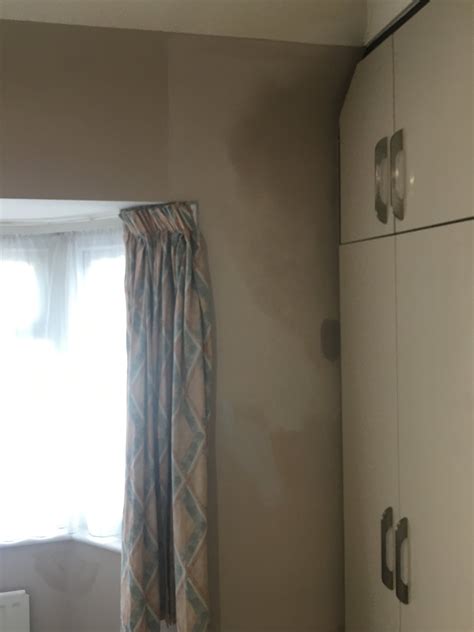 If you ever find damp patches or spots on walls or see wet spots on your ceilings after rain storms, leaks are likely the culprit. Bay window felt problem causing damp on bedroom wall ...