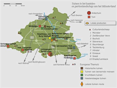 Außer im nordosten (tecklenburger land) und in region um nottuln und billerbeck ist die landschaft sehr eben. EGHN - Münsterland