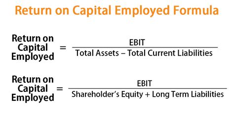 What is the accounting equation for working capital? Return on Capital Employed Formula (ROCE) | Calculator ...